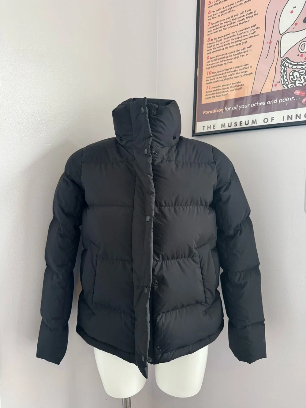 lululemon Black Quilted Puffer Jacket
